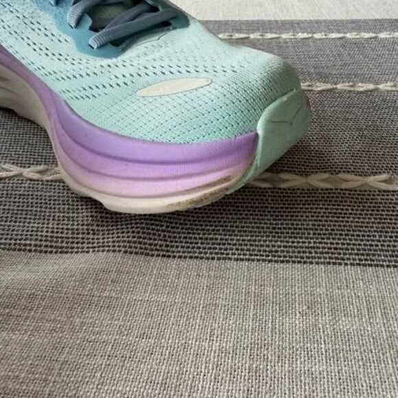 Hoka One One Bondi 8 Running Shoes Size 9 - Picture 6 of 10